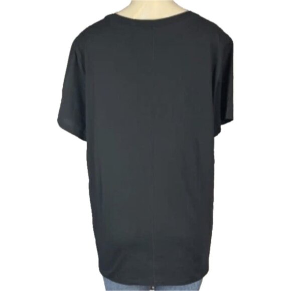 Torrid +2 Black Highway Sign Keep The Dream Alive Print Cotton Short Sleeve Tee - Picture 4 of 6